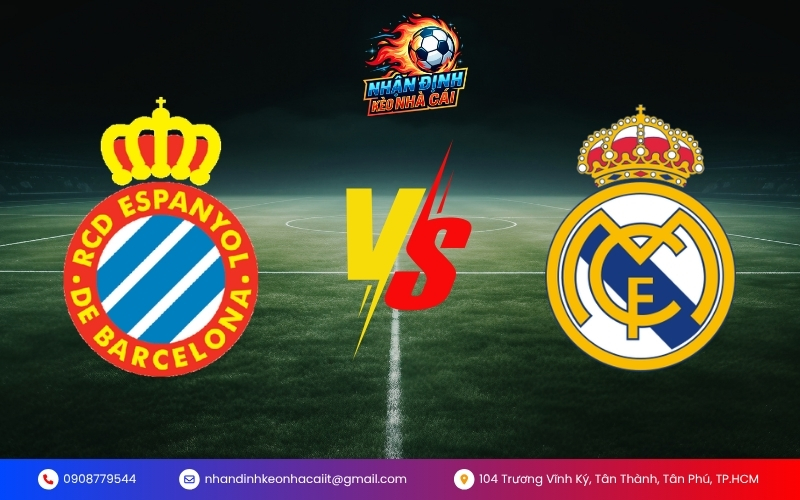 Soi Kèo Espanyol vs Real Madrid